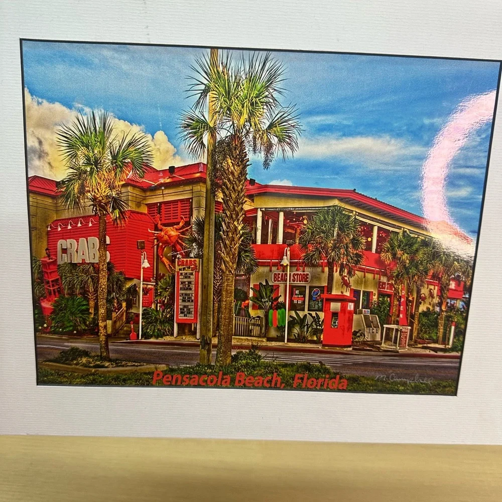 Pensacola Florida Photograph Print by M. Campbell 8x10